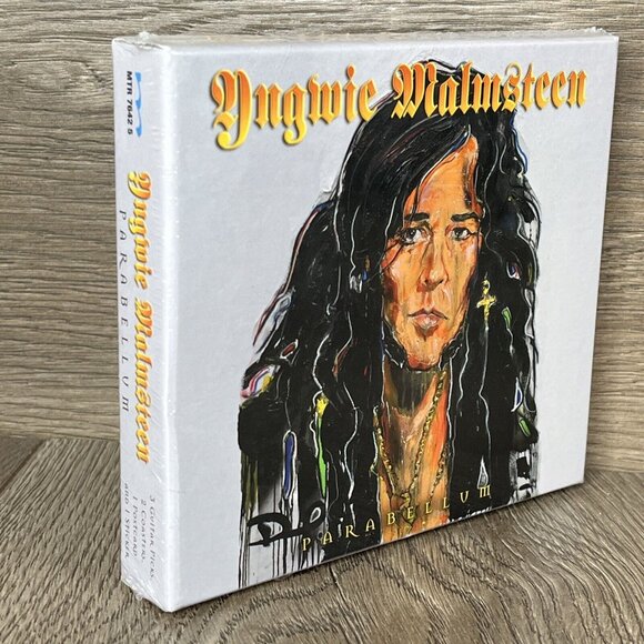 Yngwie Malmsteen - Parabellum New CD Ltd Ed, Postcard Stickers Coaster 3 Picks - Picture 2 of 7